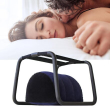 Erotic Chair Elastic Band 2 in 1 Sexy Sofa Kissen hinzufügen Freude Flirten Eisen Masturbation Positionen Hilfe Sex Stuhl für Paar