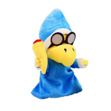 7" Super Mario Magikoopa Kamek Peluche Animal de peluche Koopa mágico Brinquedo macio Prenda