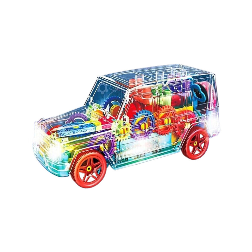 Autismo Calmante Sensoriale Luce Led Auto Giocattolo Con Musica Bambini Bisogni Speciali Regalo-image