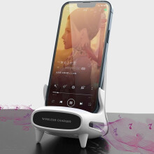 Speaker 15W Fast Charger Phone Wireless Charger Phone Holder Mini Chair