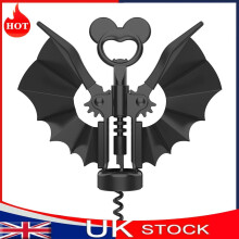 Spooky Bat Wine Opener 2-in-1 Wine & Beer Opener, Corkscrew & Bott'