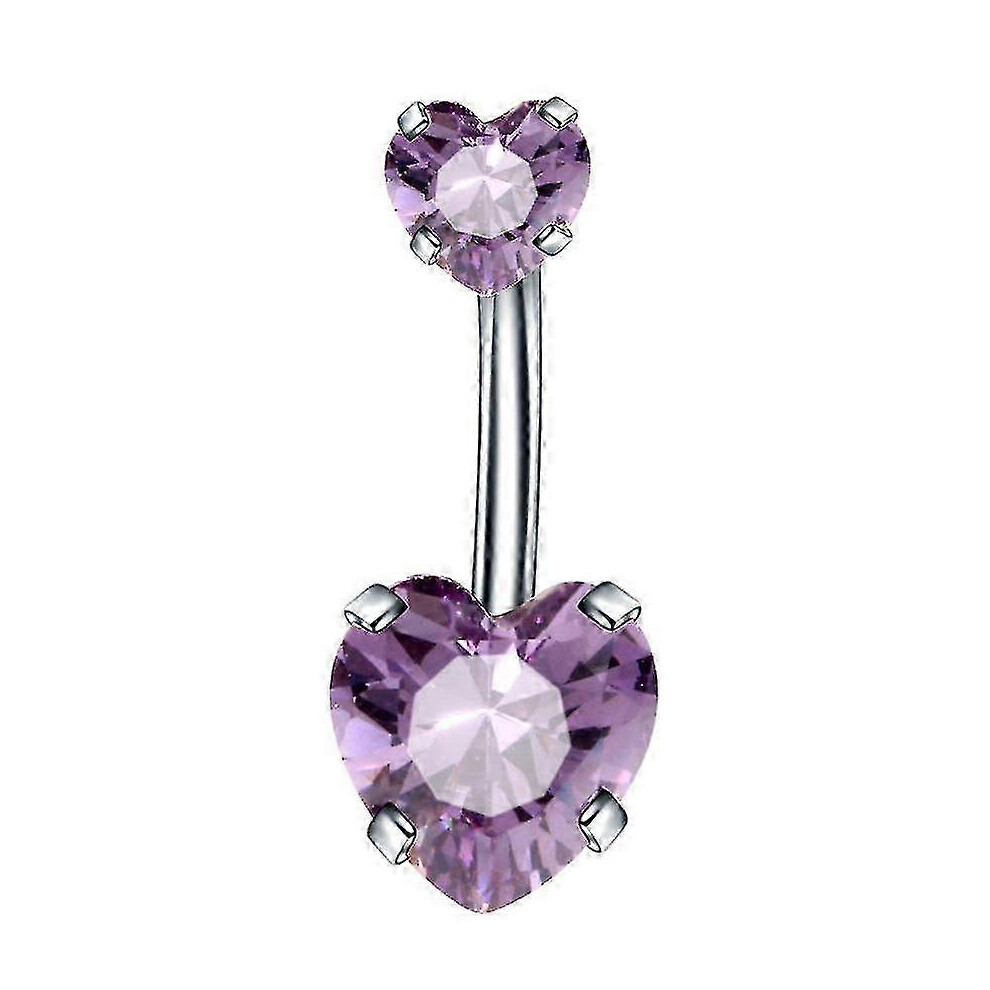 1Pcs new zirconia fashion surgical stainless steel navel piercing body jewelry accessories