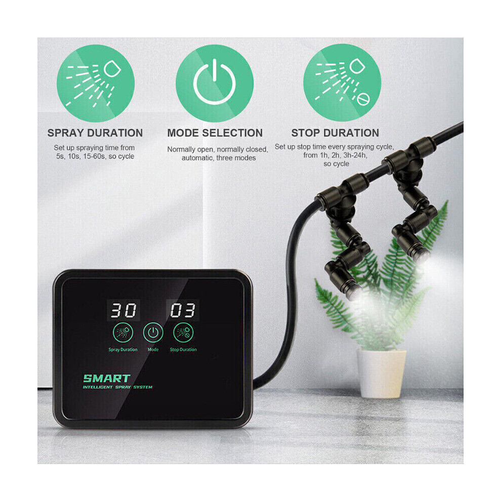 Misting System  Smart Timer Reptile Mister Fogger Terrariums Humidifier