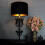 Halloween Gothic Skull Skeleton Lamp Desktop Table Lamp Night Light House 1
