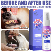 Spray limpiador de dientes para mascotas - Spray refrescante del aliento para mascotas Nuevo