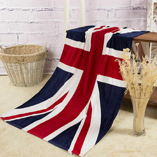 British Flag Union Jack Pattern Bath Beach Soft Gifts Washcloth Towel