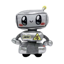Lankybox Roboter Plüsch weiches Plüschtier Kind Spielfigur Plushie Puppe UK