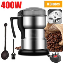 Electric Coffee Grinder Grinding Milling Bean Nut Spice Matte Blender Dry 220V