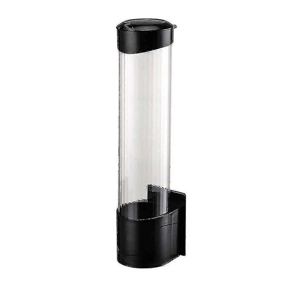 Cup Dispenser - 60 Paper Cups Plastic Cup Dispenser, One Touch Button Cup Holder Better