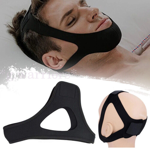 Σταματήστε το ροχαλητό Chin Strap Anti Snore Sleep Apnea Belt Συσκευή Συσκευές για το σαγόνι