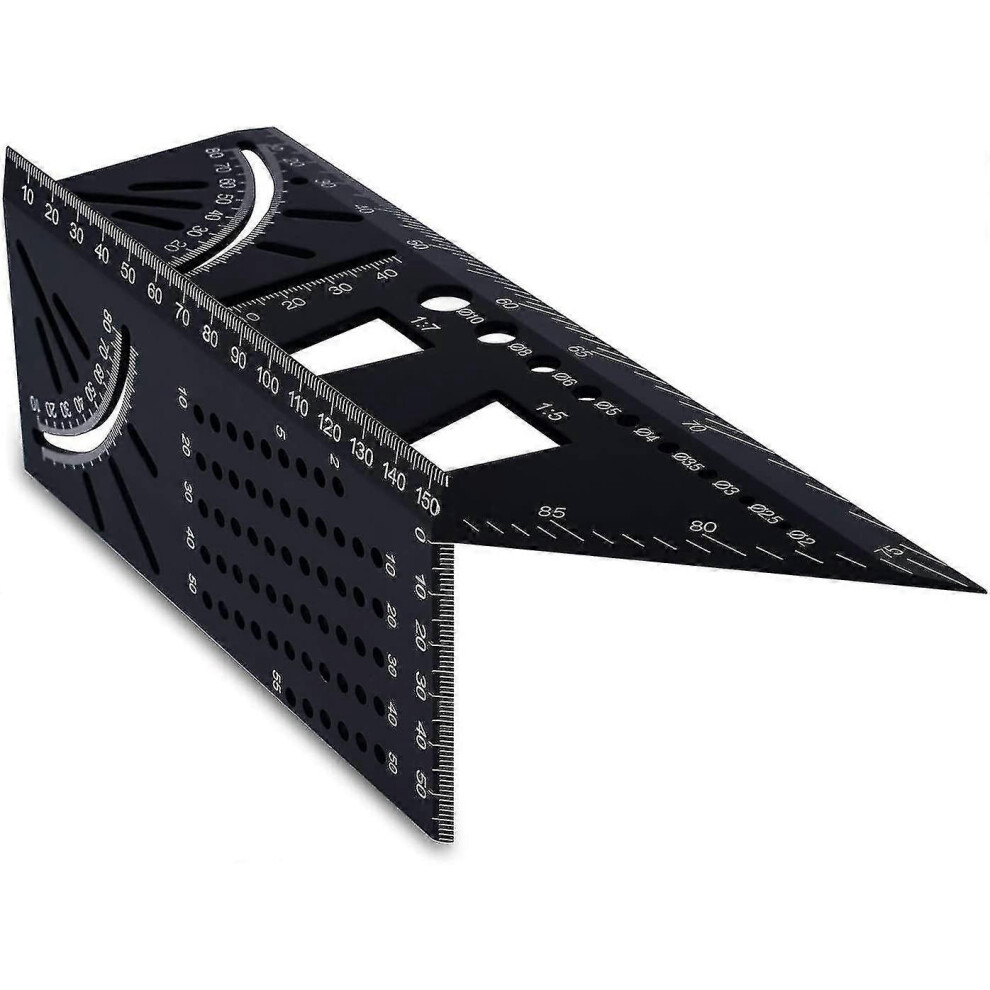 3d Miter Square Miter Aluminum Alloy Square Ruler Woodworking Square Size Measure Ruler 90 Degree Square Measure