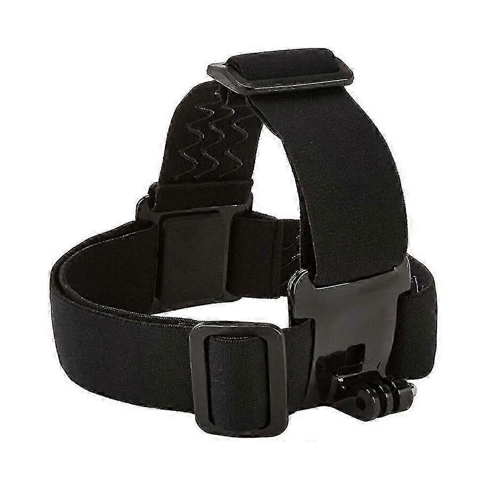 Waterproof Elastic Head Harness, Strap, Mount, Compatible with Gopro And Most Action Cameras2pcsblack