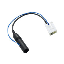 QingHai Car Auto Radio Stereo Antenna Cable Adapter Male Connector Compatible Toyota 2010-2013