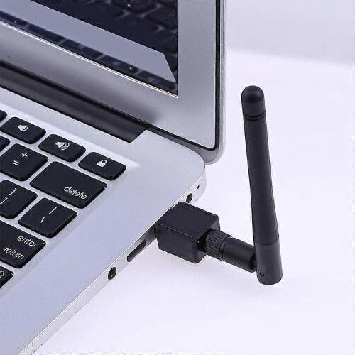 Mini High Speed 300Mbps Wireless WiFi Adapter Network Card with Antenna for PC 1