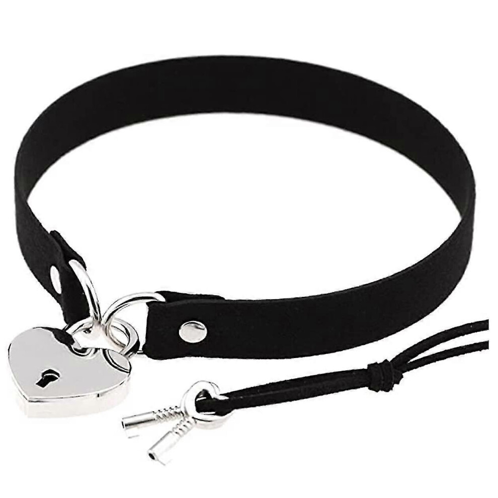 Vintage Necklace for Women Jewelry Cosplay Collar Gothic Lolita Jewelry Love Heart Choker Chain Necklace