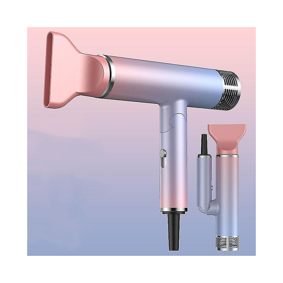(Pink) Powerful Ionic Hair Dryer 1800W For Home Salon Pink