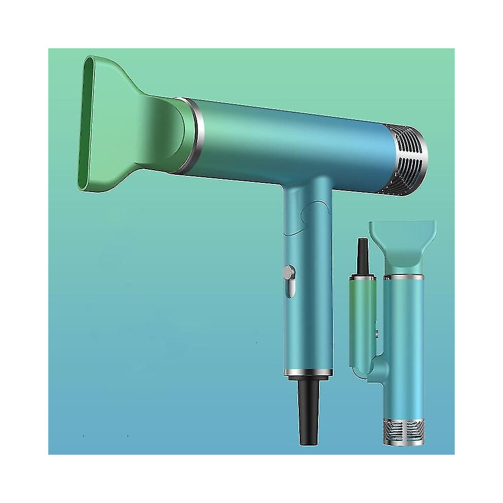 (Green) Powerful Ionic Hair Dryer 1800W For Home Salon Green