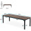 Tribesigns Tribesigns Computer Desk 200x70x75cm, Double PC Office Table, Brown 7
