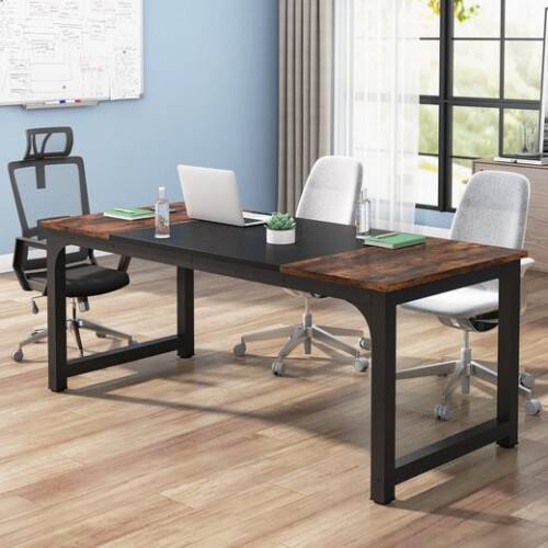 Tribesigns Tribesigns computer desk, office desk, 160/180 cm, easy assembly