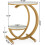 Tribesigns Tribesigns Side Table Side Table, 2-Tier Side Table with C-Shaped Frame 5