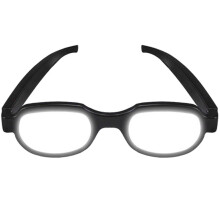 Anime Spoof Glasses Anti-break Luminous White Cosplay Eyewear Prop for Party Qinhai