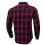 (L,red)Men's Long-Sleeve Flannel Shirt 4
