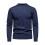 (L,blue)Men's Sweaters Thick Warm Pullover,Soft Sweater 1
