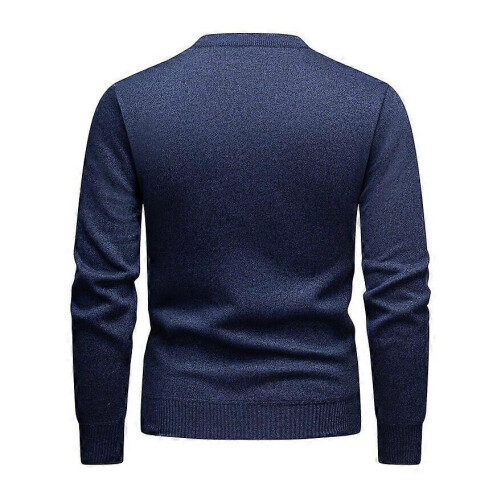 (XL,khaki)Men's Sweaters Thick Warm Pullover,Soft Sweater 1
