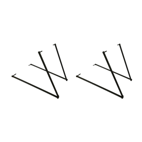 2 Pair Portable Archery Target Bracket Training Targets Boards Frame Stand for EVA XPE