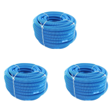 3pcs 6. Swimming Pool Vacuum Cleaner Hose Suction Replacement Pipe Tool Cleaning