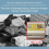 4X Foldable Under Bed Bags Large Storage Boxes Thick Breathable Underbed Clothes Organizer 6