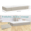4X Foldable Under Bed Bags Large Storage Boxes Thick Breathable Underbed Clothes Organizer 5