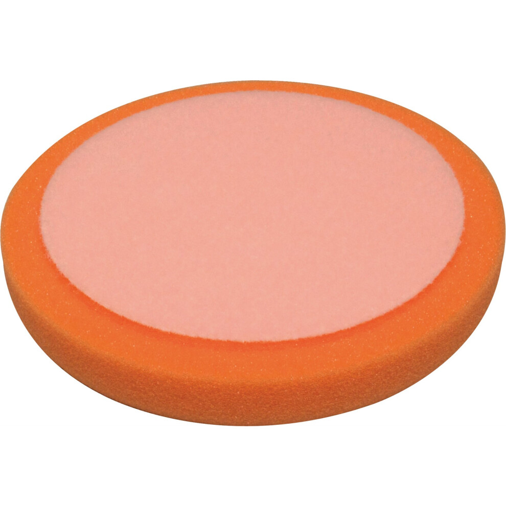 Makita 150mm Round Orange Sponge Pad Suits Orbital Sander Polisher BO6030