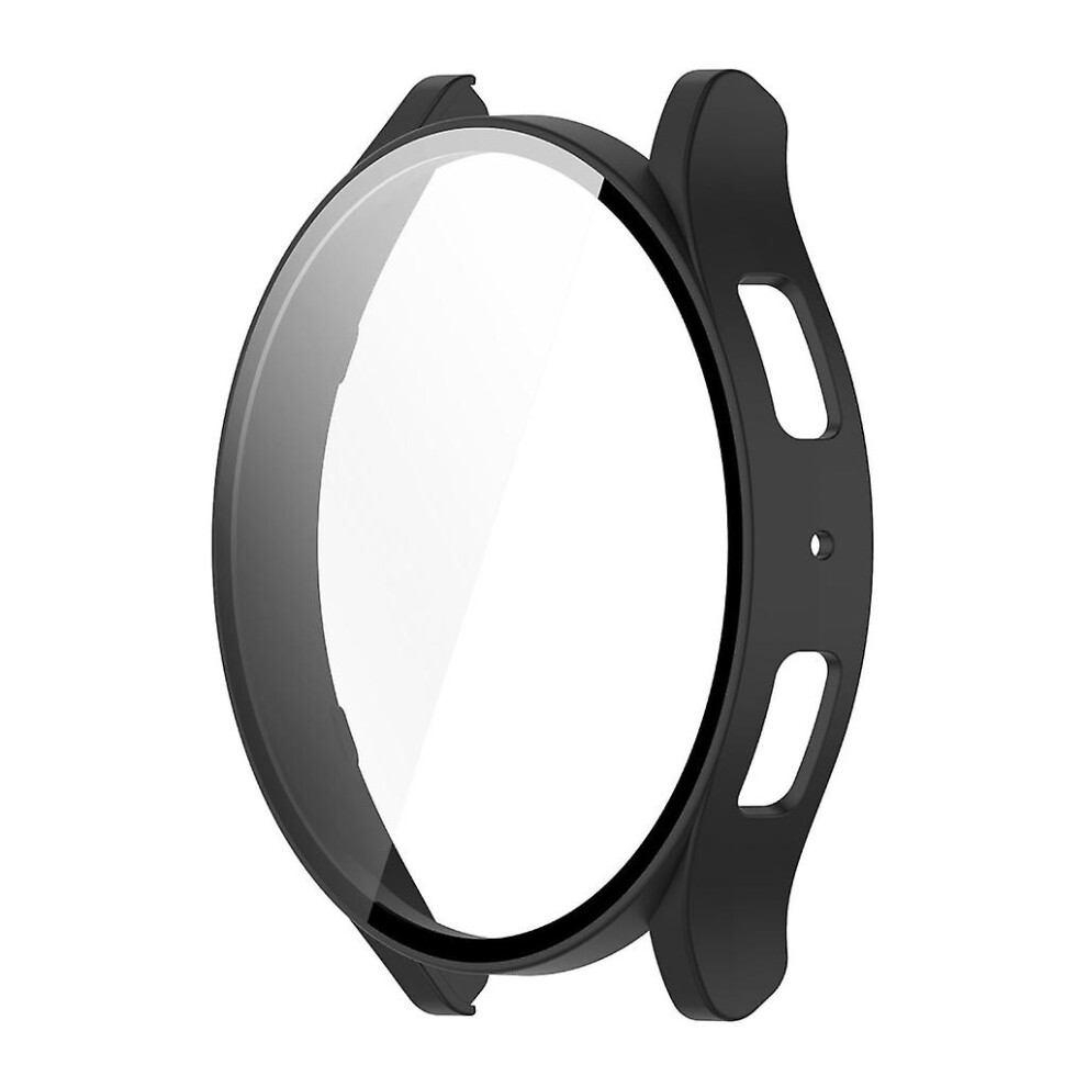 (, 40Mm) For Galaxywatch 6 Screen Protector Tempered Film Case Allinclusive Bumper Shell Black