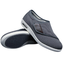 (39,Gray)Orthopedic Walking Shoes For The Old - Wide Adjusting & Soft Comfortable - Breathable Hook-and-loop
