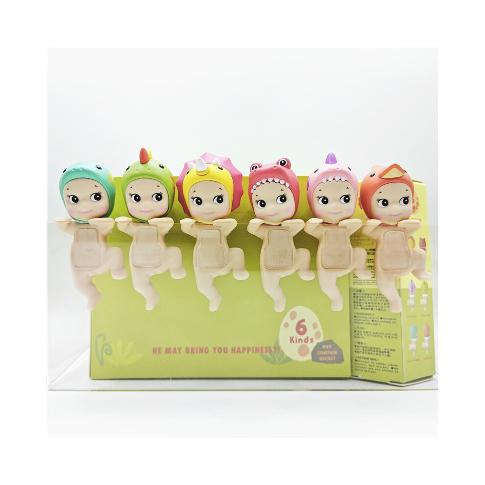 (Leg Lift) Sonny Angel Hippers Lying Doll Dinosaur Series Blind Box Gift Festival Model