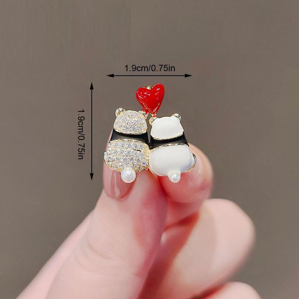 (L) Women Fashion Rhinestone Metal Lapel Pins Small Brooch Pin Flower Animal Bow Brooches
