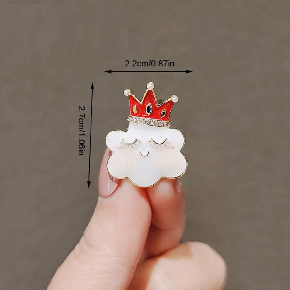(J) Women Fashion Rhinestone Metal Lapel Pins Small Brooch Pin Flower Animal Bow Brooches