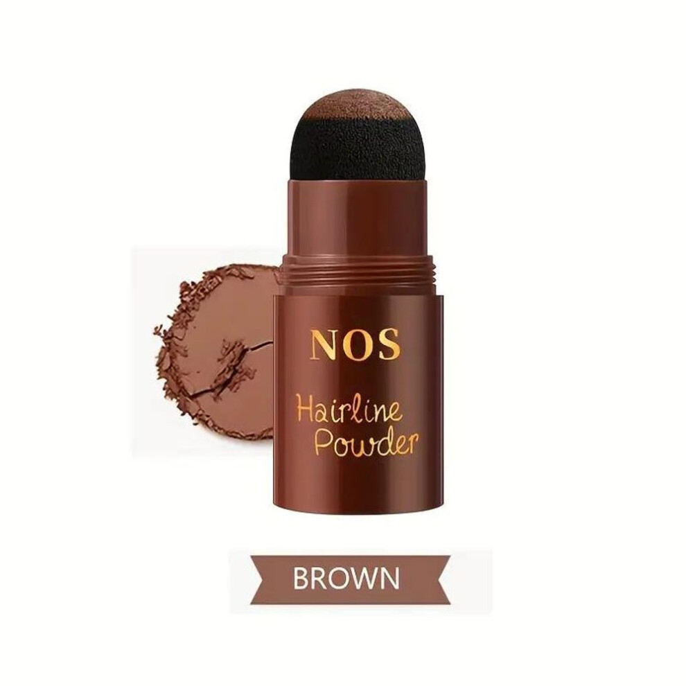 (brown) Hairline Concealer Pen Hairline Shadow Powder Stick Eyebrow Powder Stick Waterproof Hair Root Contouring Camouflage Hairline Shadow Pen