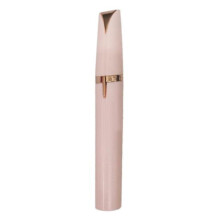 (gold) New Painless Women Electric Eyebrow Trimmer Epilator Face Chin Lip Nose Hair Remover