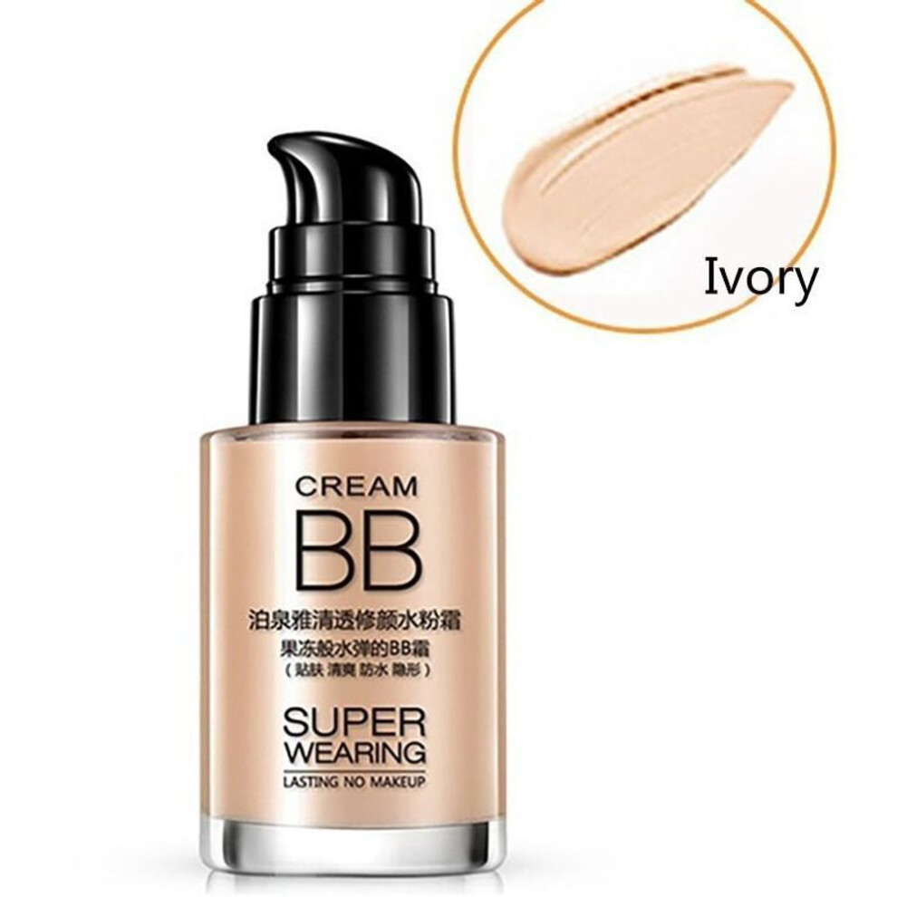 (ivory) Natural Smooth Concealer Moisturizing Makeup Liquid Foundation Shades Bb Magic Cream