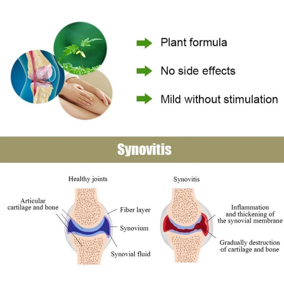 Knee Joint Pain Relief Ointments Cream Bone Neck Back Orthopedic Plaster Massage Creams Leg Knee Joint Bone Pain Relief  Plaster Cure Elbow 50G