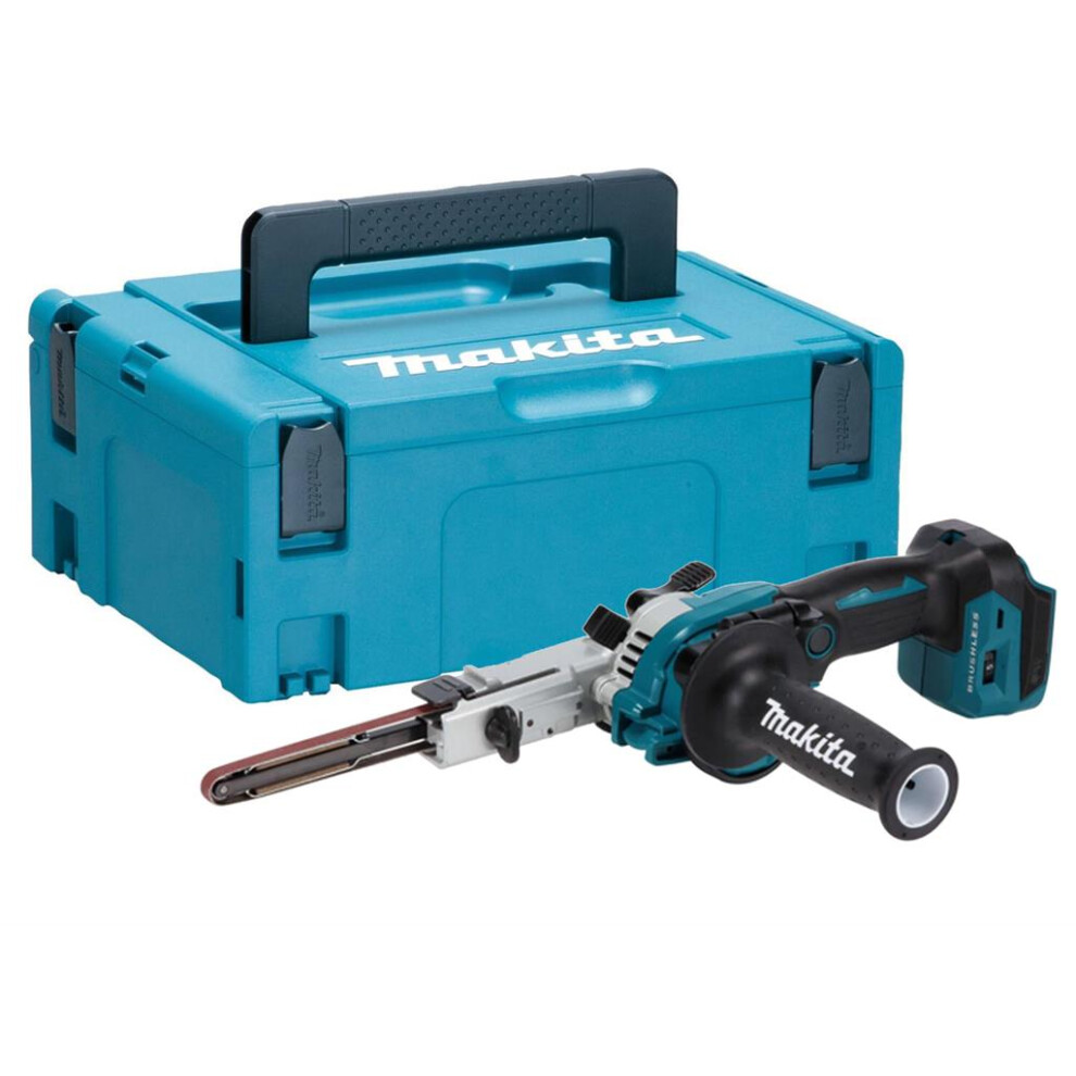 Makita DBS180Z 18v LXT Cordless Brushless Belt Sander Power File Bare & Makpac