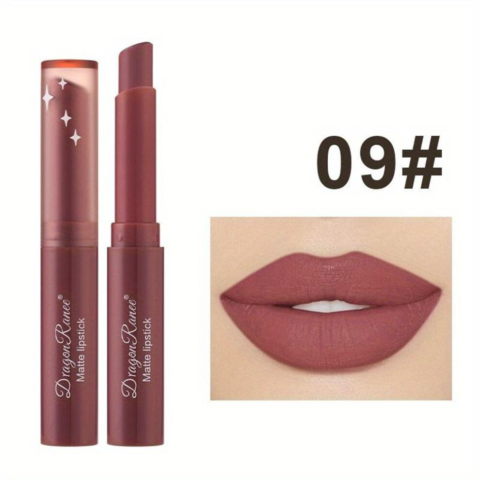 (9#) Luxurious Velvet Lipstick Richly Pigmented, Hydrating Formula Lip Gloss  Non-fade Long Lasting Lip Glaze Lip Makeup Gift For Women