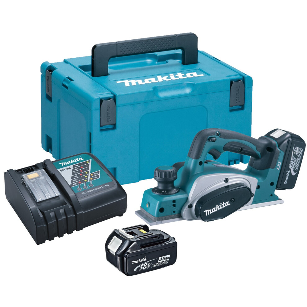 Makita DKP180RMJ 18v Planer LXT Lithium Ion Li-Ion Cordless - 2 x 4.0ah Battery