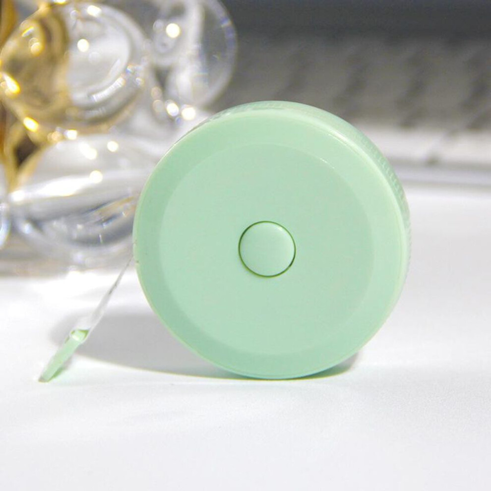 (green, 1pcs) 1.5m/60inch Soft Tape Measure Double Scale Ruler Body Sewing Flexible Ruler For Weight Loss Body Measurement Sewing Tailor Craft