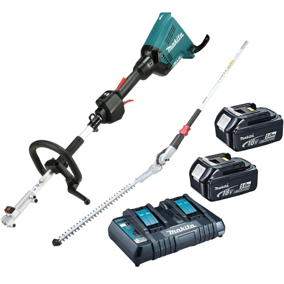 Makita DUX60PT2 Brushless 18v 36v Cordless Split Shaft Multi Tool Hedge Trimmer