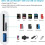 (white) Type-C Adapter TF CF SD Memory Card Reader OTG Writer Compact Flash USB-C for IPad Pro Huawei for Macbook USB Type C Cardreader 7