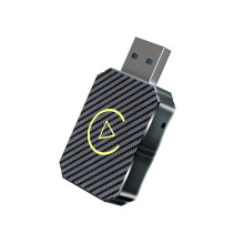 (as the picture) 2024 Mini Carplay + Android Auto Wireless Adapter Apple iOS Smart Ai Box Car Play Wired to Wireless Dongle USB Plug and Play For VW Hyundai Jeep Benz