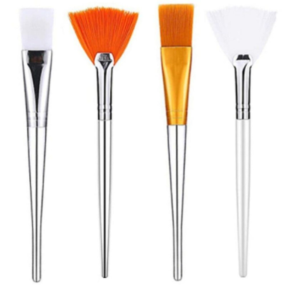 4 Pieces Face Mask Brush Set Includes Soft Fan Facial Brushes Acid Applicator Brush Soft Applicator Brushes Makeup Tools